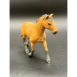 Schleich Germany Model Horse-Brown Mare-4" T x 5" W Figurine Brown Animal